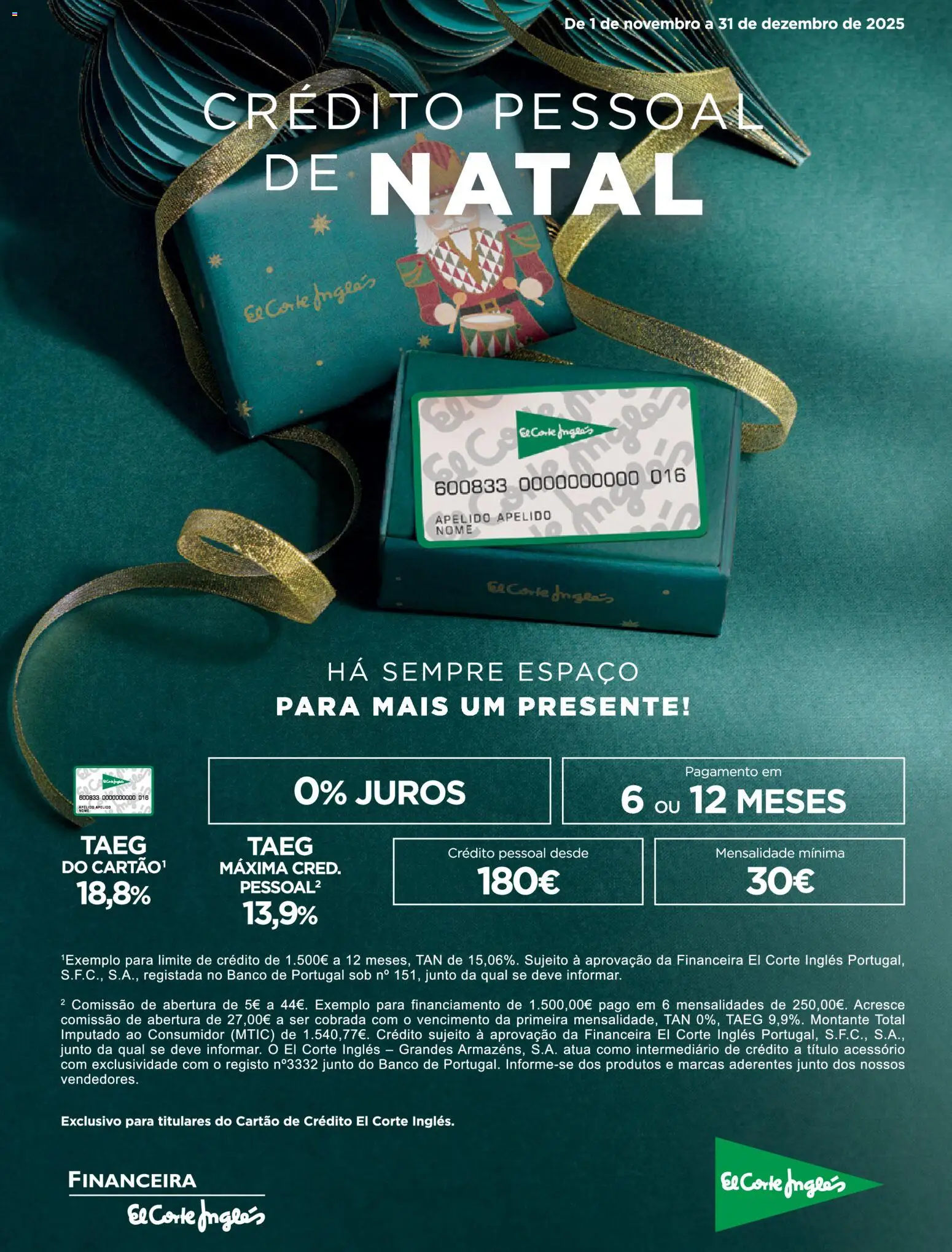 El Corte Ingles folheto │ válido de 26.11.2025 | Página: 71 | Produtos: Banco