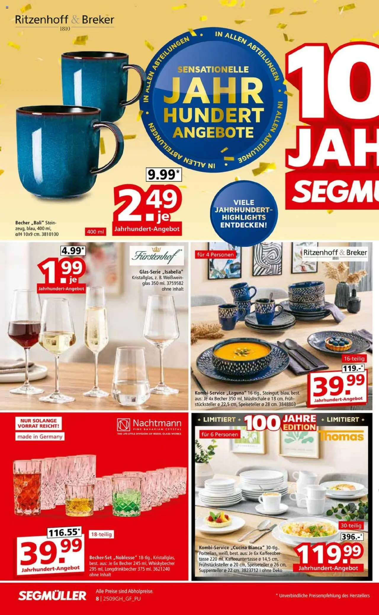 Segmüller Prospekt 	 – gültig ab 13.09.2025 | Seite: 18 | Produkte: Weißwein