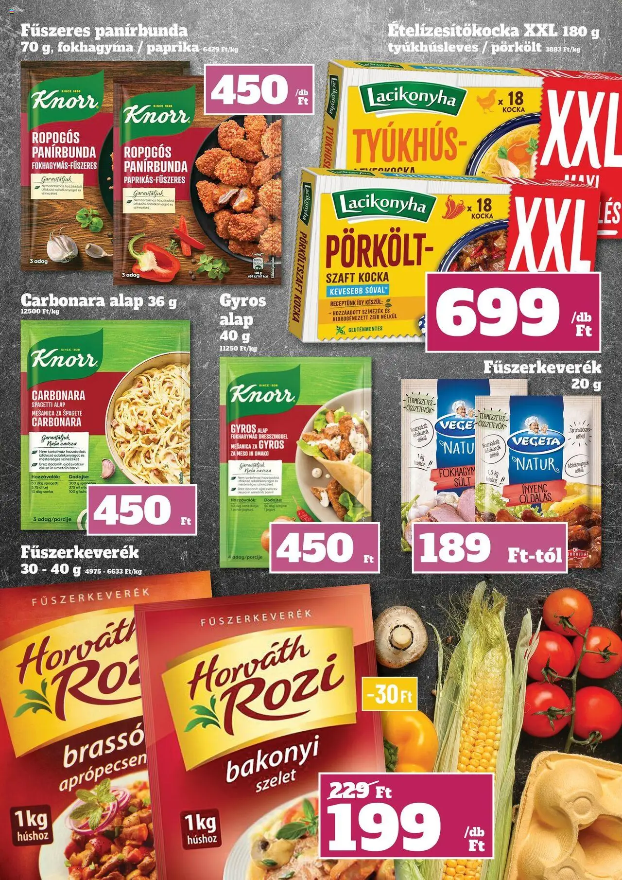 Family Diszkont akciós ujság - amely érvényes a következő dátumtól: 11.09.2025 | Oldal: 14 | Termékek: Vegeta, Fűszerkeverék, Gluténmentes, Pohár