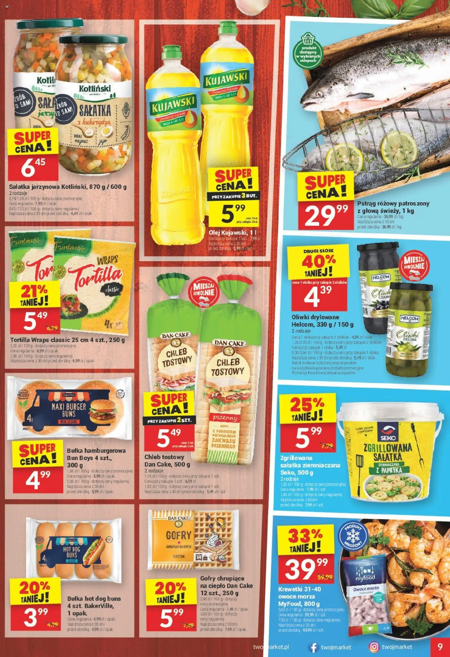 Twój Market gazetka od 28.04.2026 | Strona: 9 | Produkty: Kukurydza, Chleb, Owoce, Majonez