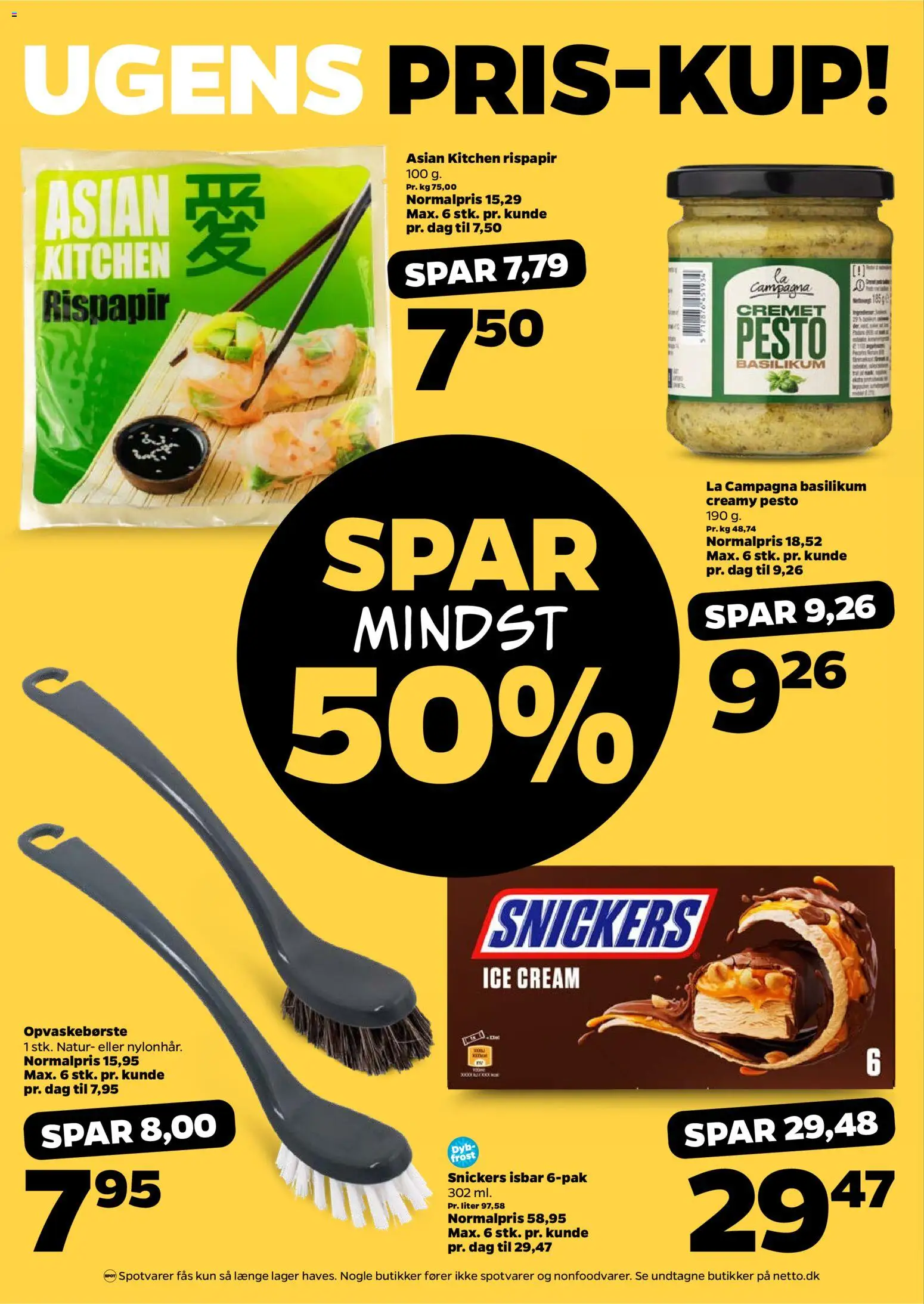 Netto tilbudsavis – gyldig fra 31.01.2026 | Side: 10 | Produkter: Pesto, Basilikum