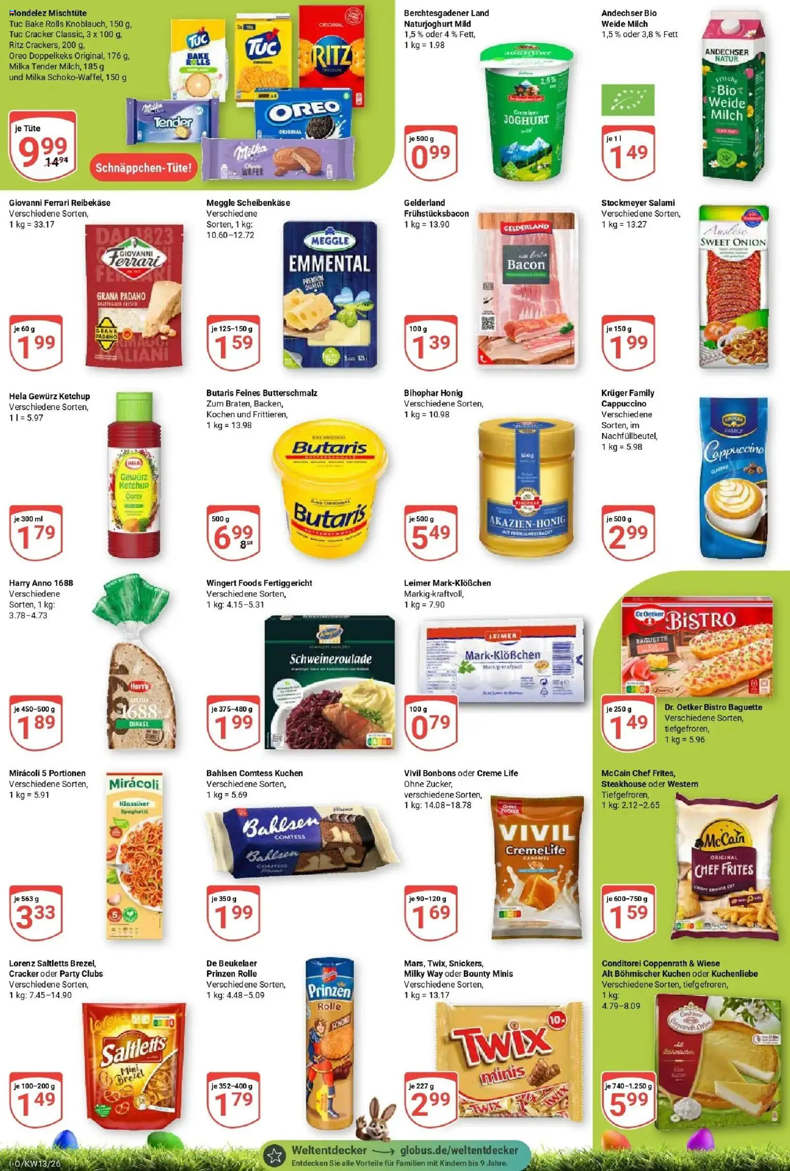 Globus prospekt Idar-Oberstein	 – gültig ab 23.03.2026 | Seite: 3 | Produkte: Butterschmalz, Salami, Kuchen, Ketchup