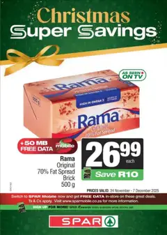 Spar specials catalogue – valid from 24.11.2025 | Page: 3