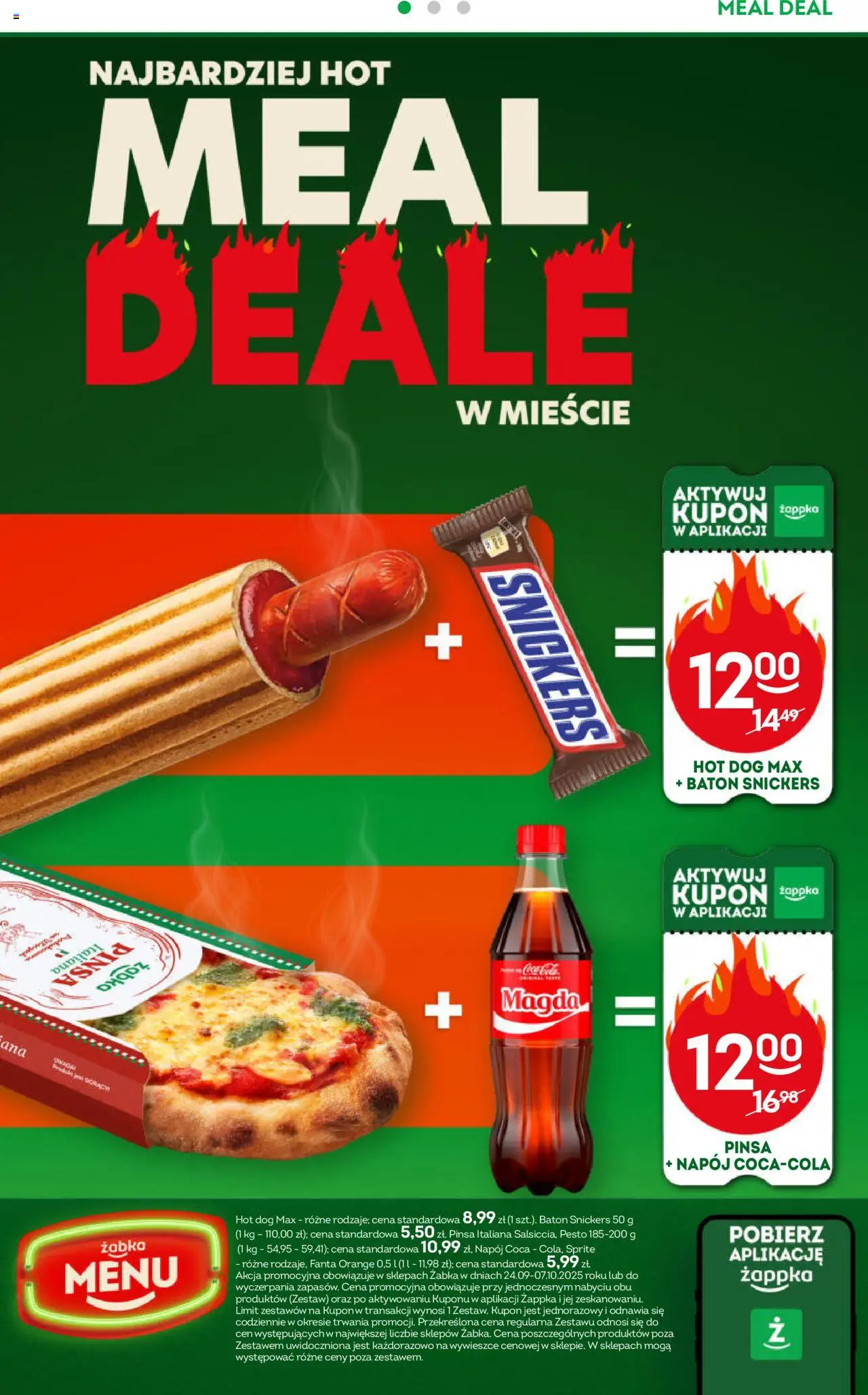 Żabka Gazetka od 24.09.2025 | Strona: 45 | Produkty: Panini, Szynka, Ser, Piwo