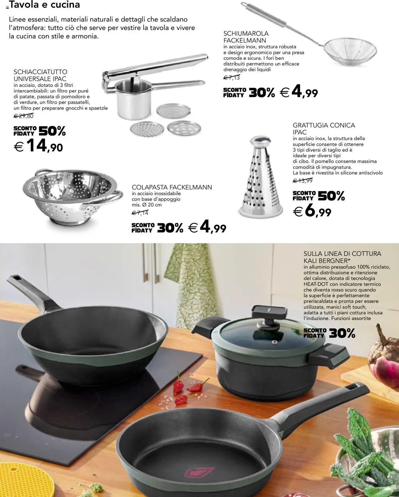 Volantino Esselunga S del 09.10.2025 | Pagina: 2 | Prodotti: Pomodoro, Passata di pomodoro, Silicone, Presa