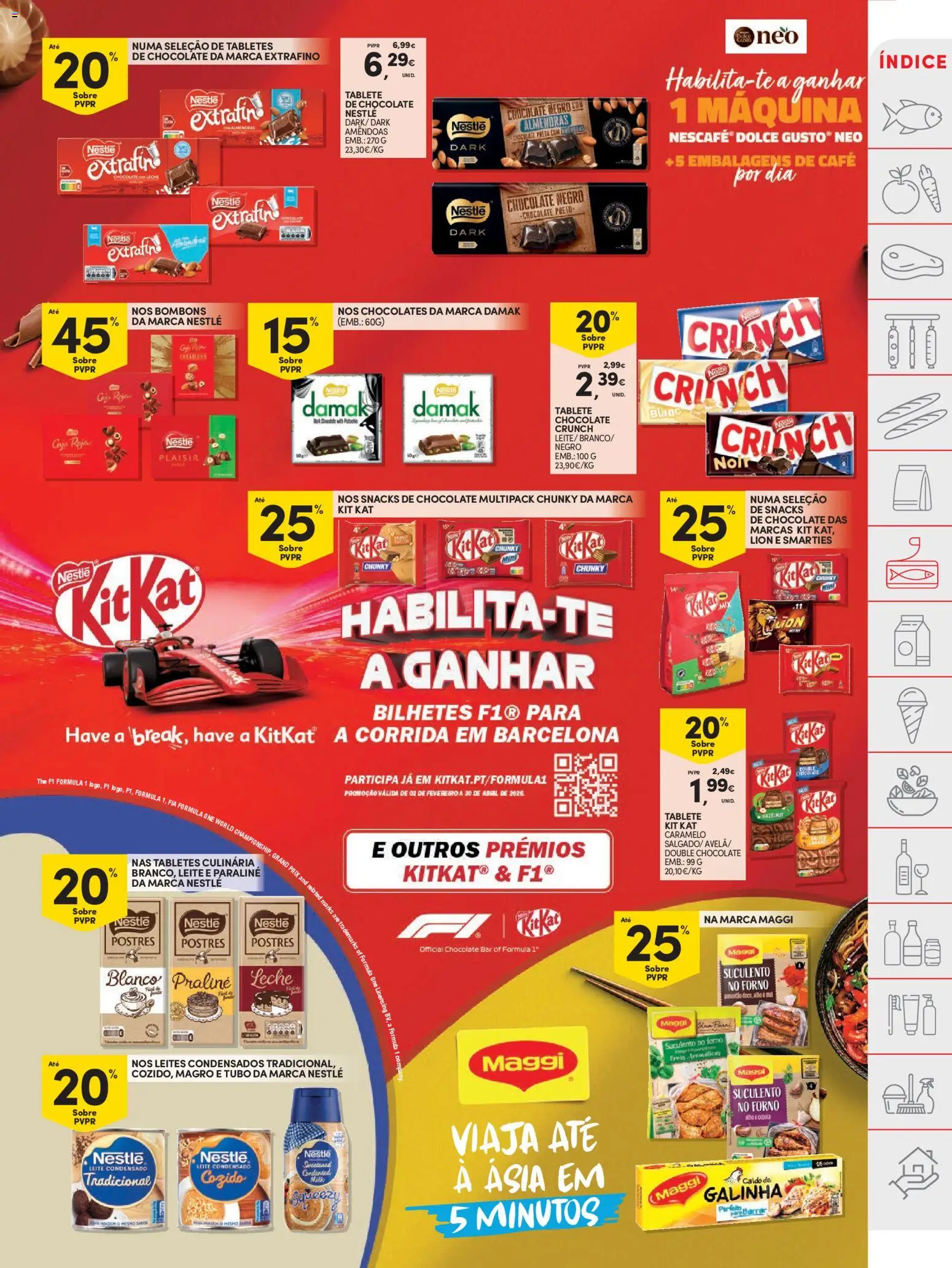 Continente folheto │ válido de 03.02.2026 | Página: 25 | Produtos: Forno, Pimentão, Chocolate, Mel