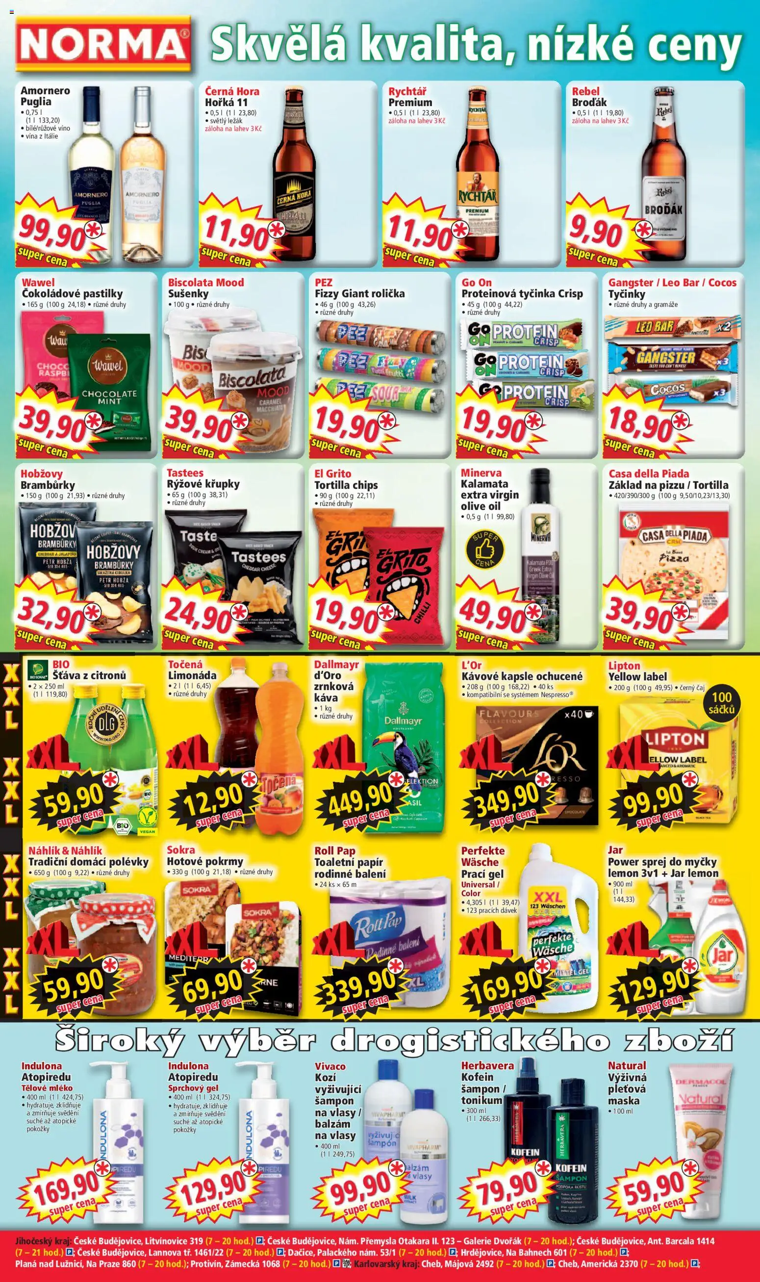 Norma leták od 07.04.2026 | Strana: 4 | Produkty: Smažená cibulka, Bramburky, Tyčinky, Šampon