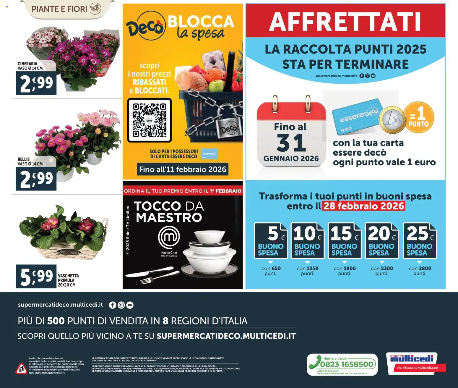 Volantino Decò del 20.01.2026 | Pagina: 20 | Prodotti: Tè, The, TV, Vaso