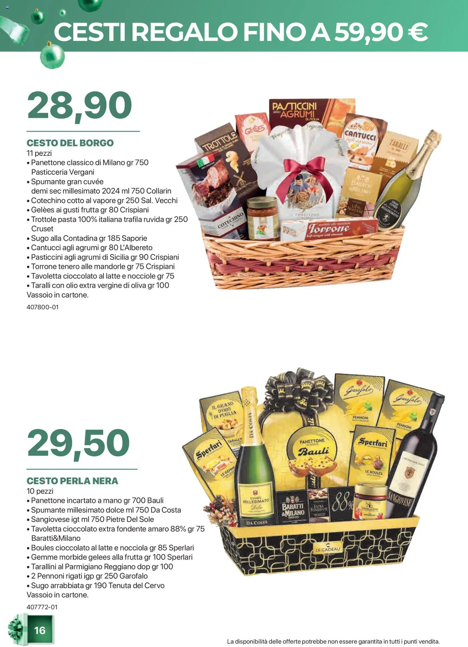 Volantino Sogegross del 05.11.2025 | Pagina: 16 | Prodotti: Agrumi, Parmigiano reggiano, Parmigiano, Vassoio