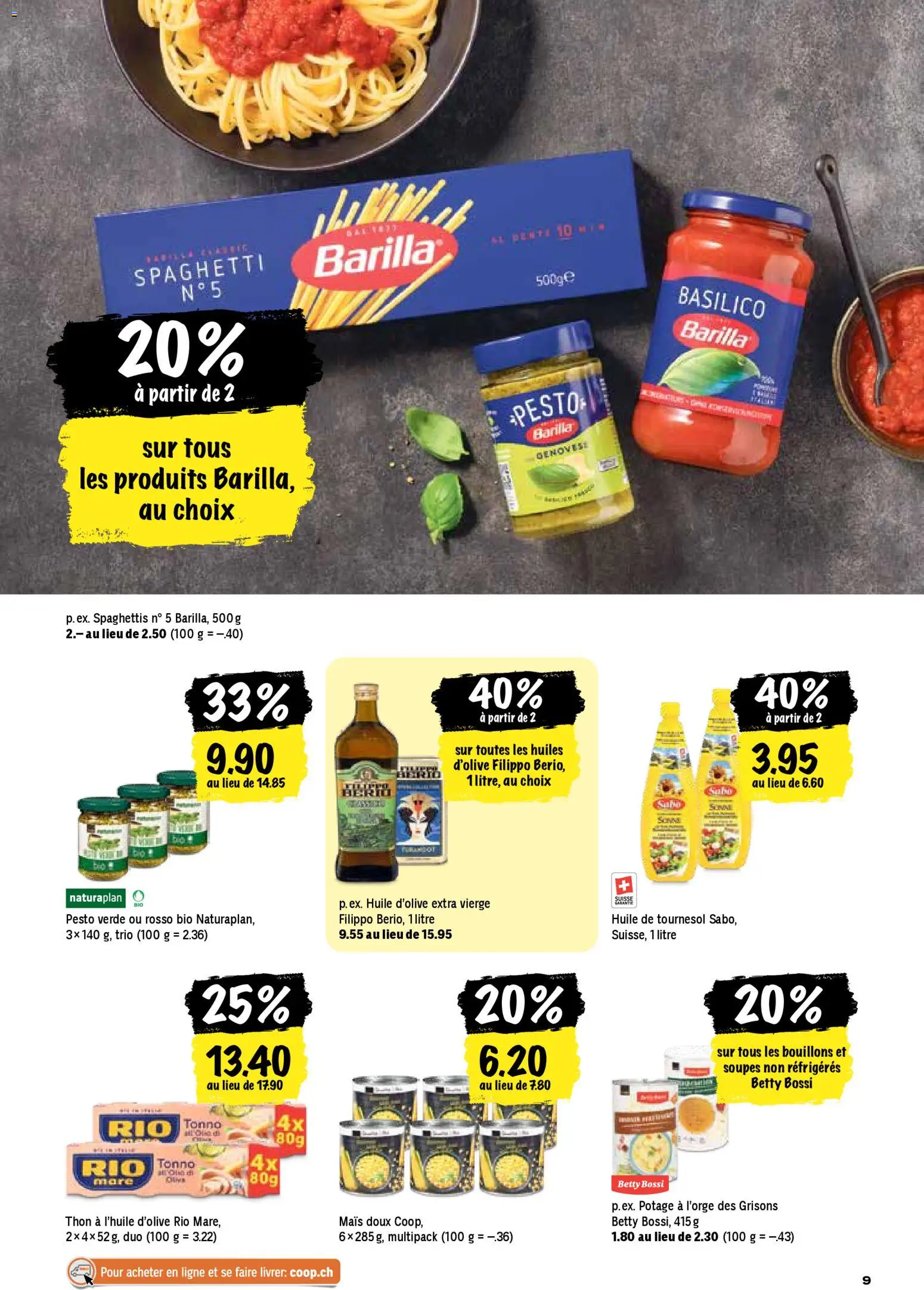 Coop - Les actions de la semaine – gültig ab 22.01.2026 | Seite: 9