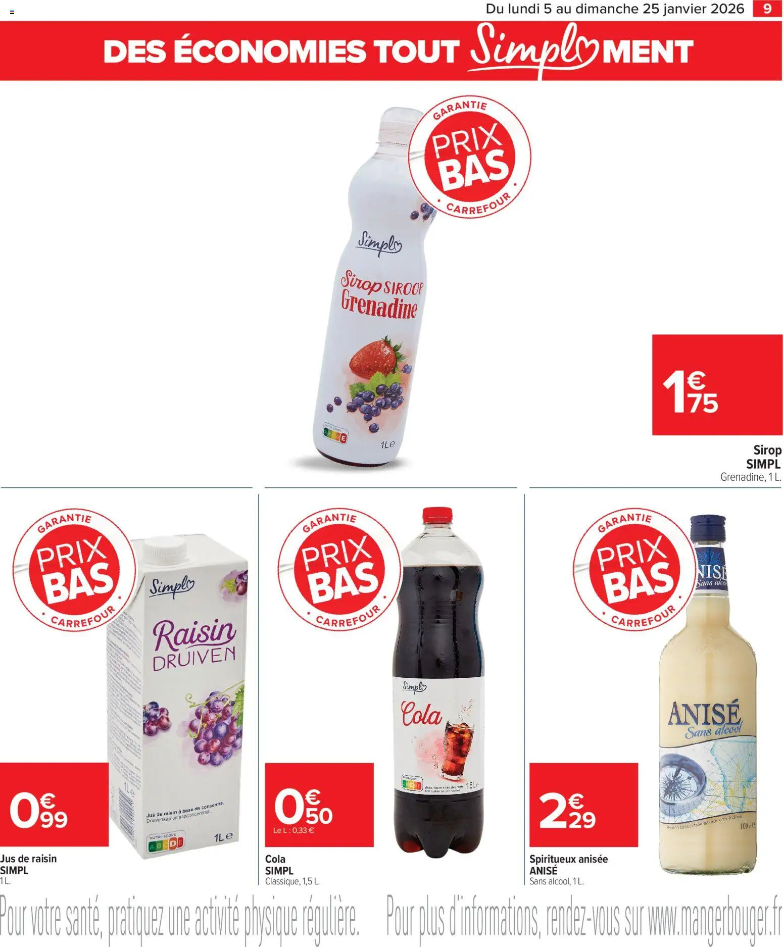 {H1} | Page: 9 | Produits: Alcool, Raisin, Base, Jus