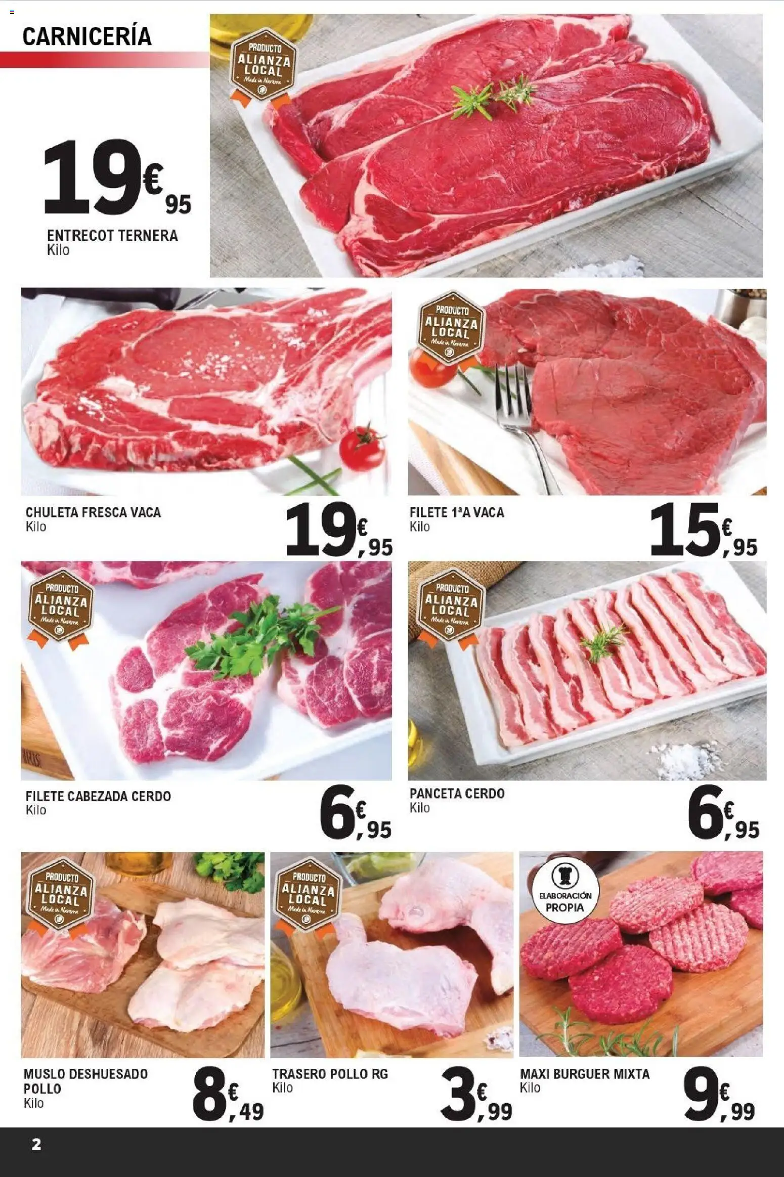 E.Leclerc Productos Estrella │ válido desde el 15.04.2026 | Página: 2 | Productos: Ηλεκτρικός φούρνος, Cerdo, Filete