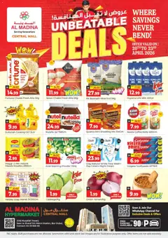 Preview of Al Madina catalogue - Unbeatable Deals - Central Mall, Dubai valid from 20.04.2026