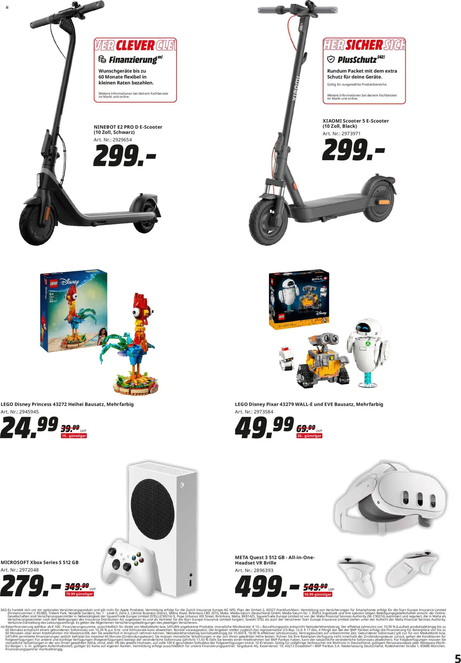 Media Markt Prospekt 	 – gültig ab 22.12.2025 | Seite: 5 | Produkte: Xiaomi, Scooter, Headset, Vr brille