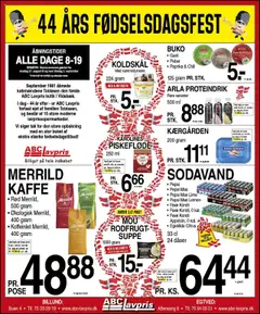 Eksempel på tilbudsavis Abc Lavpris - Tilbudsavis fra butik Abc Lavpris gyldig fra 27.08.2025