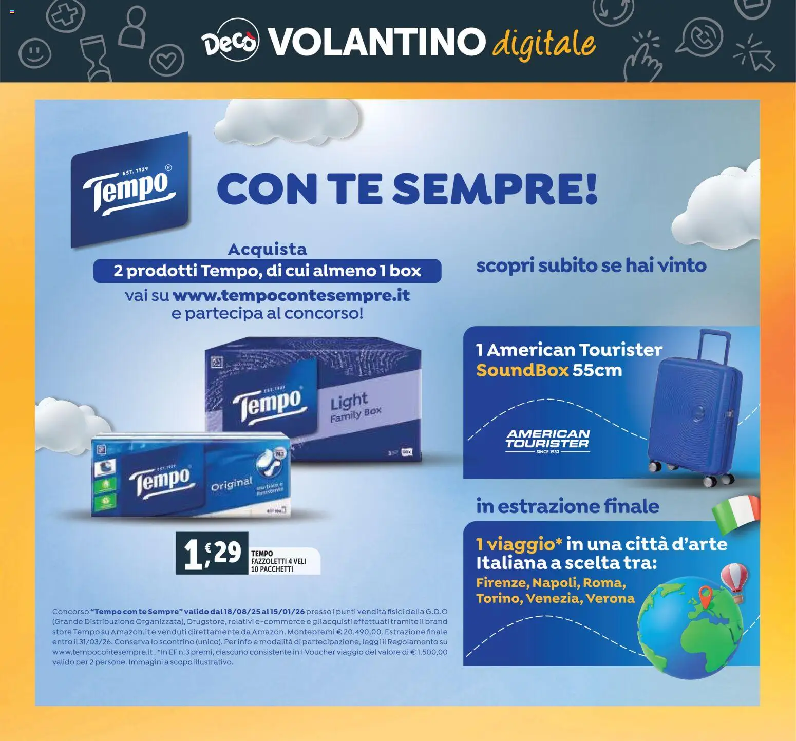 Volantino Decò del 20.11.2025 | Pagina: 32 | Prodotti: Tè, Fazzoletti