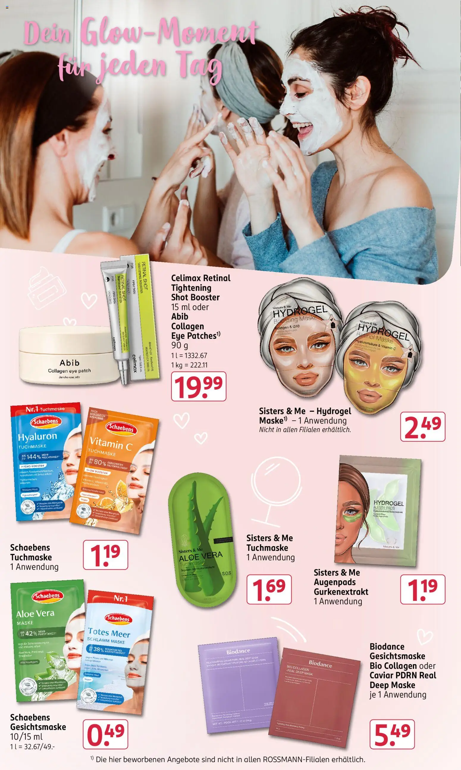 Rossmann Prospekt 	 – gültig ab 27.04.2026 | Seite: 8 | Produkte: Maske, Gesichtsmaske, Tuchmaske