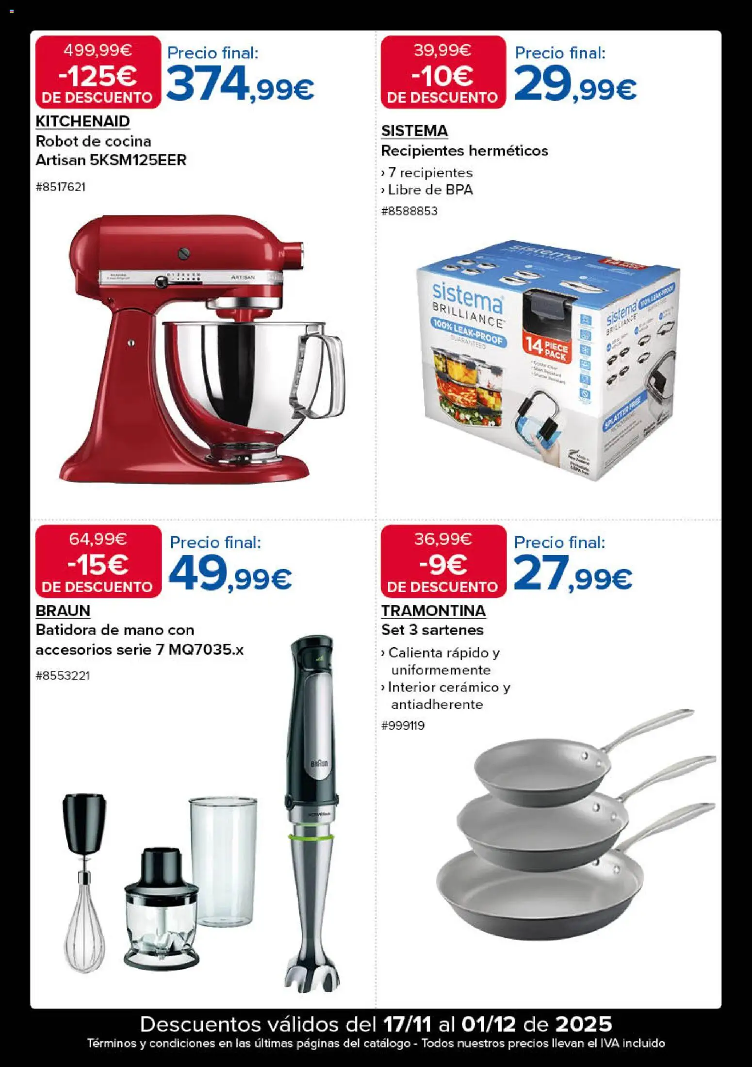 Costco Black Friday │ válido desde el 17.11.2025 | Página: 20 | Productos: Cocina, Batidora, Robot