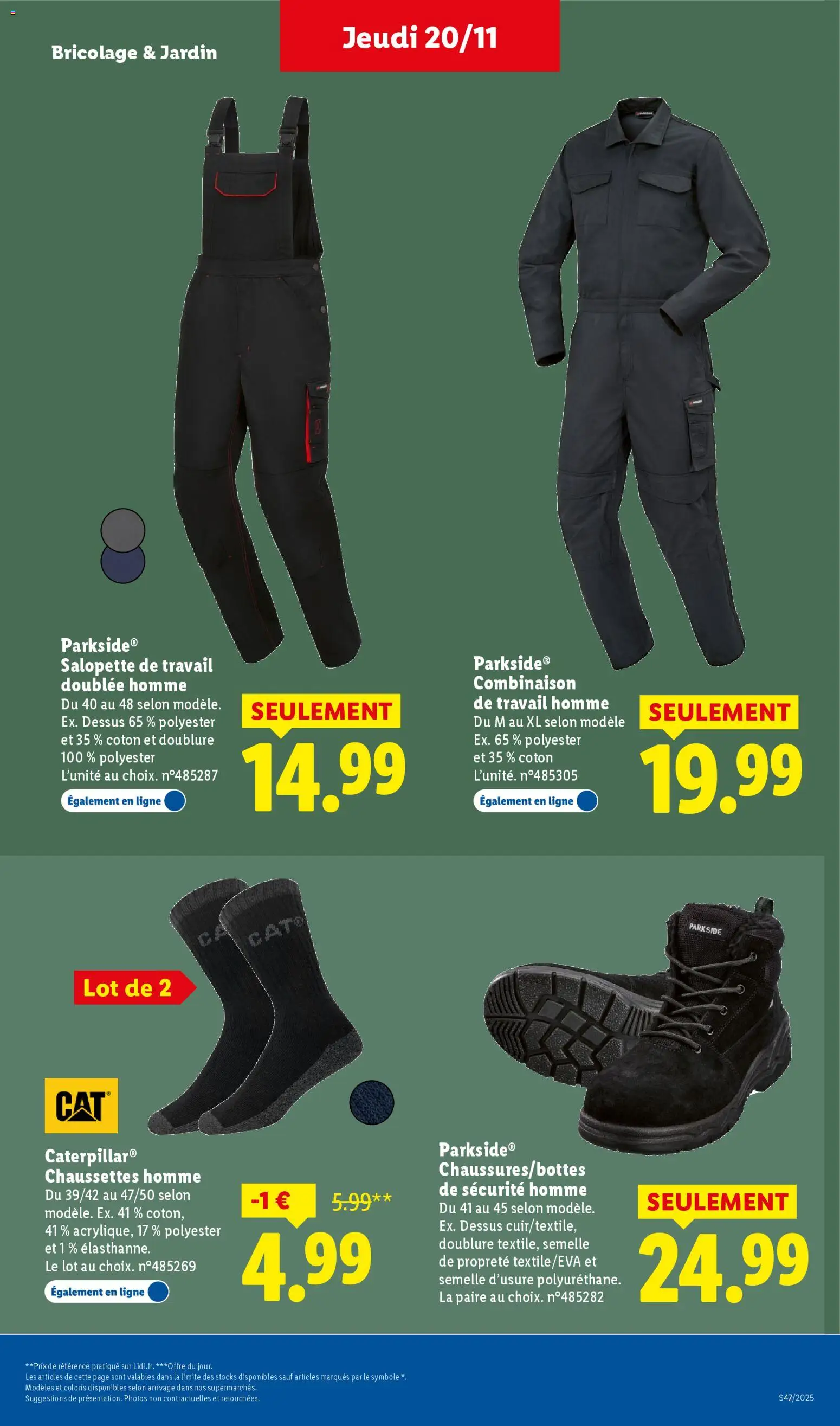 {H1} | Page: 33 | Produits: Salopette, Coton, Combinaison