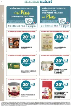 Super U - Prévisualisation de Super U - Ma Sélection Carte U Octobre valide à partir de 20.10.2025 | Page: 24 | Produits: Sac, Lasagnes, Haricots rouges, Huile
