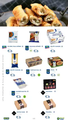 28.07.2025 tarihinden itibaren geçerli olan Metro kataloğu önizlemesi | Sayfa: 33 | Ürünler: Pizza, Fırın