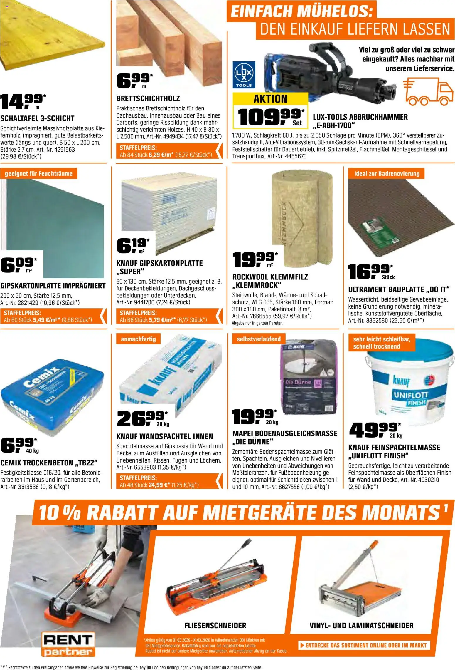 OBI Biberstarke Angebote gültig ab 01.03.2026 | Seite: 19