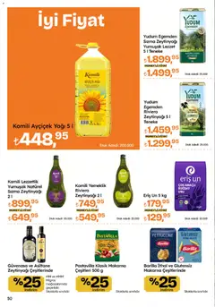 18.12.2025 tarihinden itibaren geçerli olan Migros kataloğu önizlemesi | Sayfa: 50 | Ürünler: Makarna