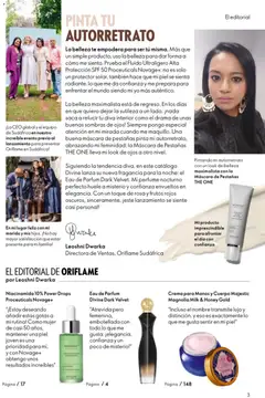 Vista previa Oriflame - Catálogo Campaña 15 válido desde el 29.10.2025 | Página: 3 | Productos: Máscara, Crema, Té, Eau de parfum