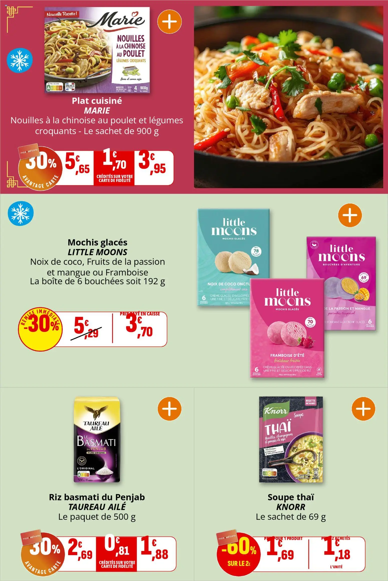 {H1} | Page: 17 | Produits: Mochis, Riz, Nouilles, Crème