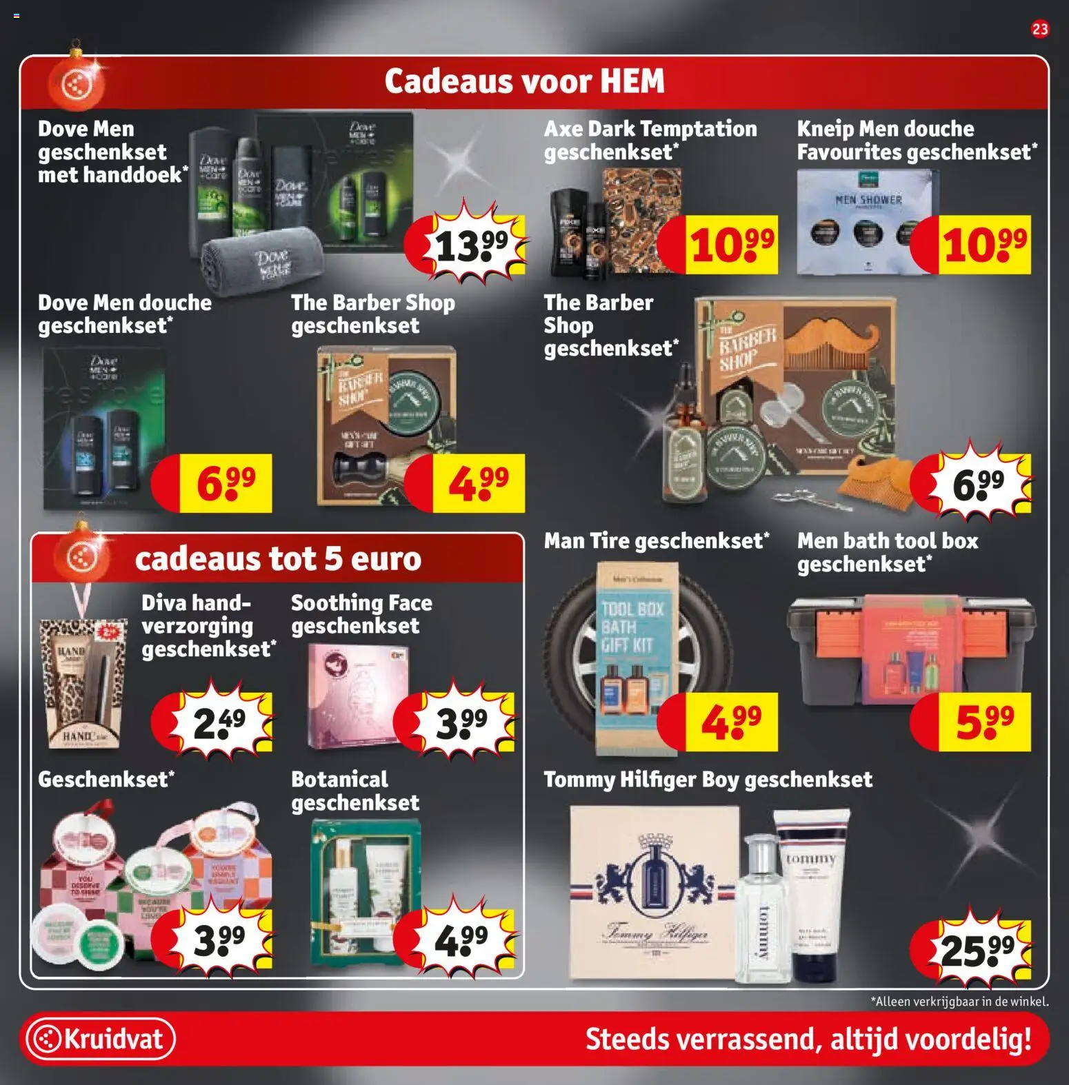 {H1} | Pagina: 23 | Producten: Box, Douche