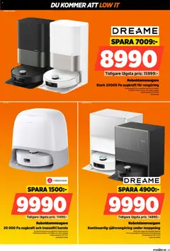 Power erbjudanden - Förhandsvisning av reklamblad från butik Power aktuell från 30.03.2026 | Sida: 29 | Produkter: Batteri, Robotdammsugare