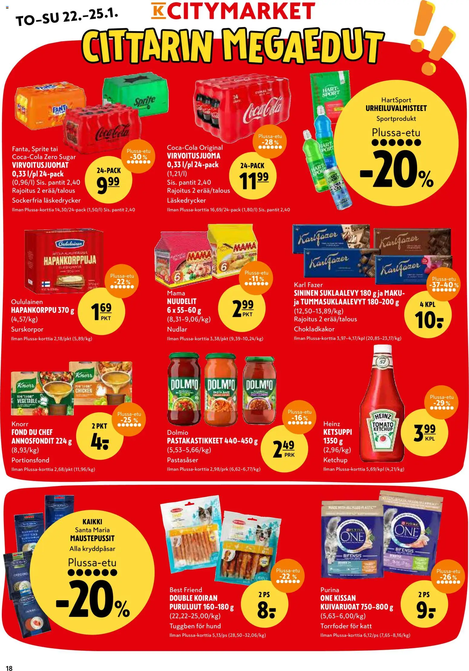 K-Citymarket tarjoukset – voimassa 22.01.2026 alkaen | Sivu: 18