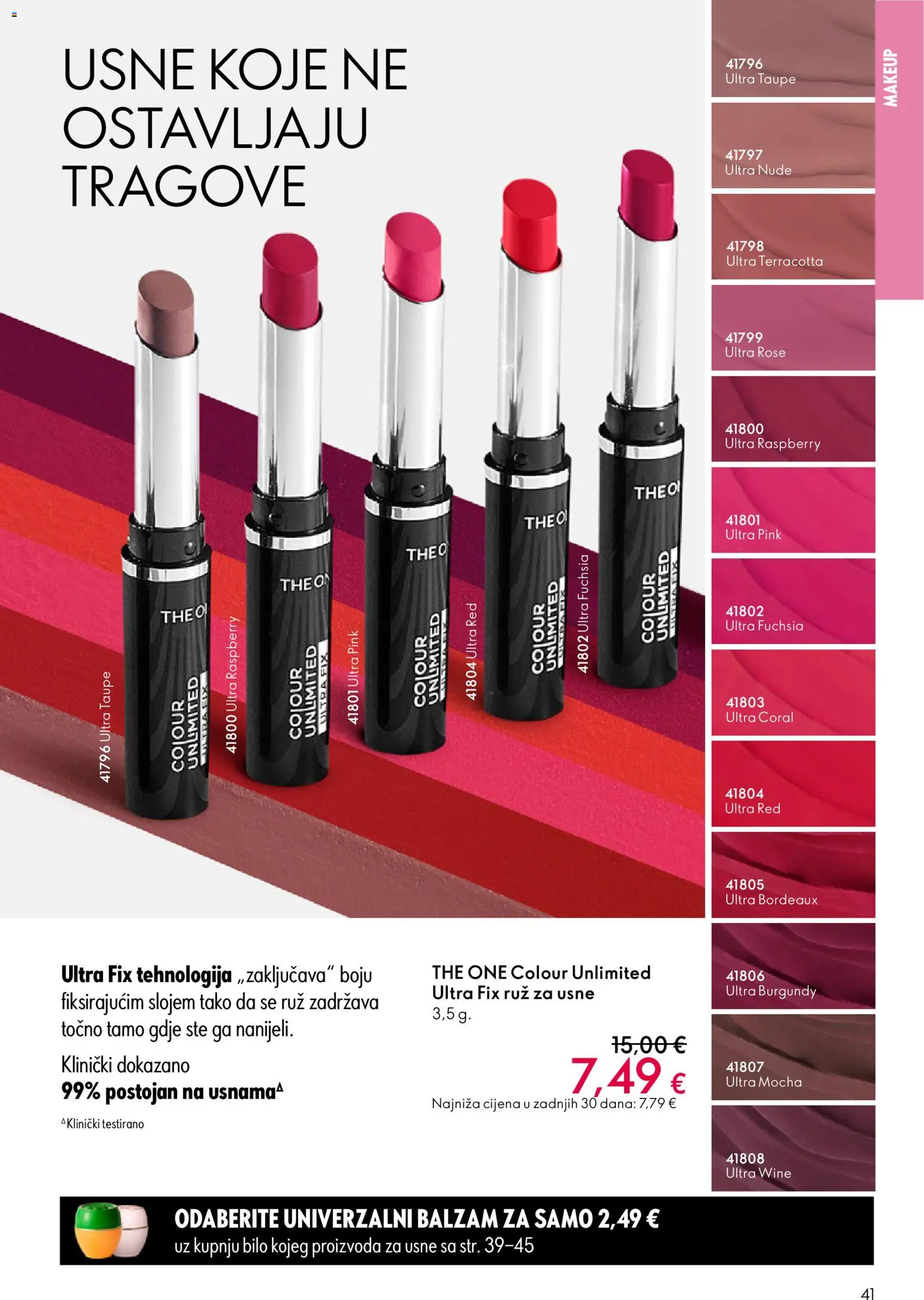 Oriflame katalog | vrijedi od 18.02.2026 | Stranica: 41 | Proizvodi: Ruž
