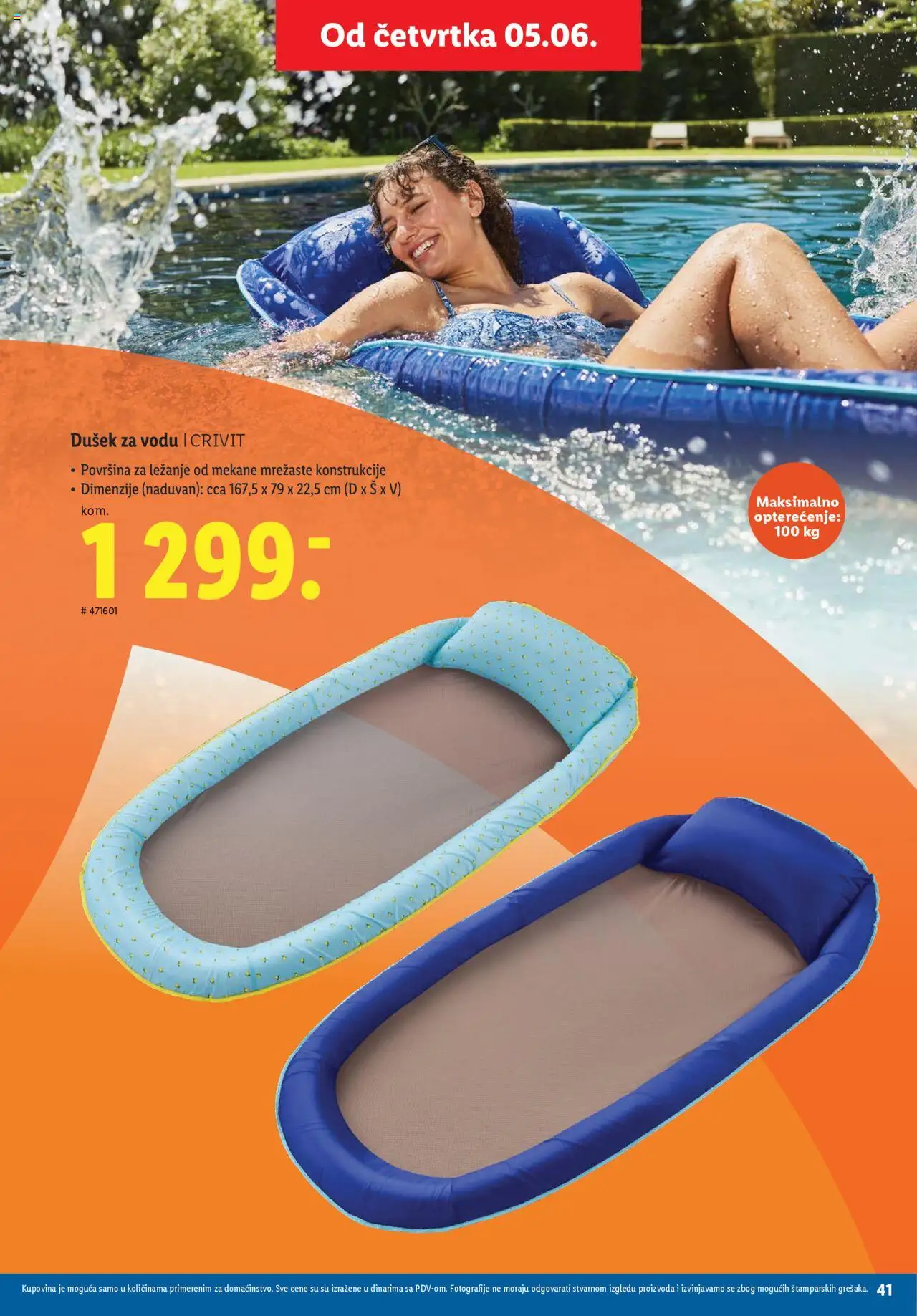 Lidl katalog - važi od 29.05.2025 | Strana: 41 | Proizvode: Dušek