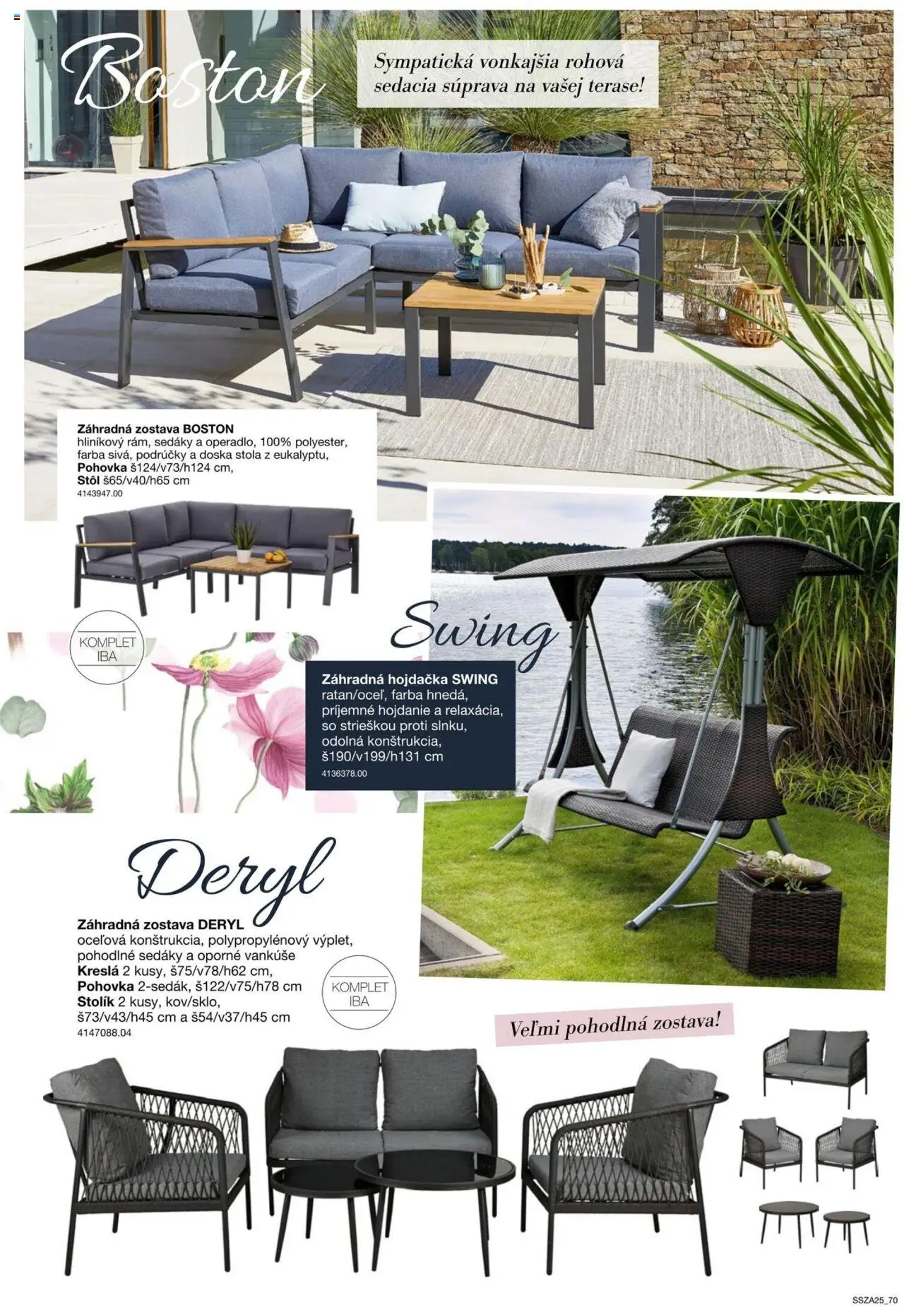 Nové Sconto nábytok akcie – leták je platný od 21.02.2025 | Strana: 70 | Produkty: Kreslá, Rohová sedacia súprava, Sedacia súprava, Pohovka