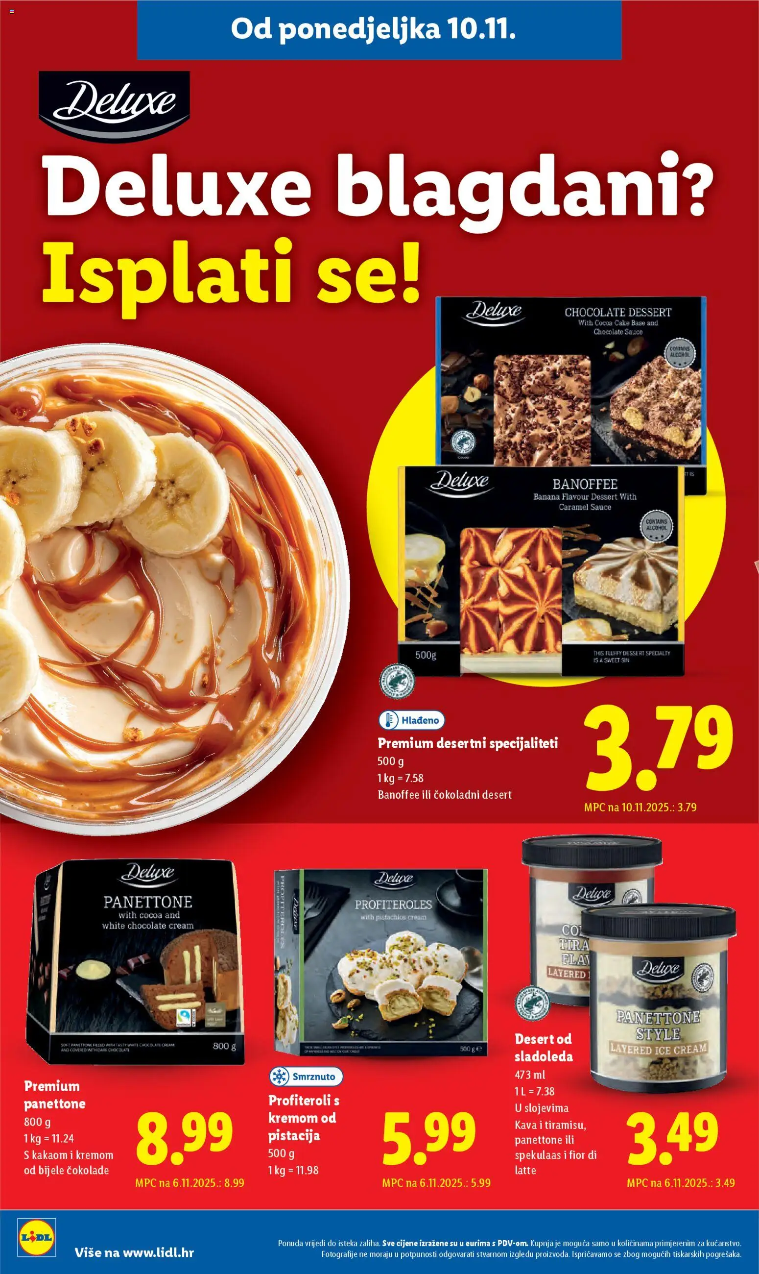 Lidl katalog | vrijedi od 10.11.2025 | Stranica: 26 | Proizvodi: Panettone, Kava