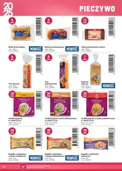 Pogląd oferty "Tortilla pszenna, śr. około 25 cm, opak. 4 szt. x 71 g" - ważna od 28.04.2025 | Strona: 18