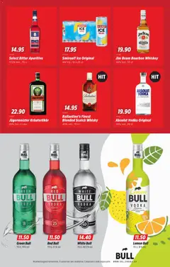 Jim Beam Bourbon Whiskey, 40% Vol., 70 cl ab 12.03.2026 gültig | Seite: 17