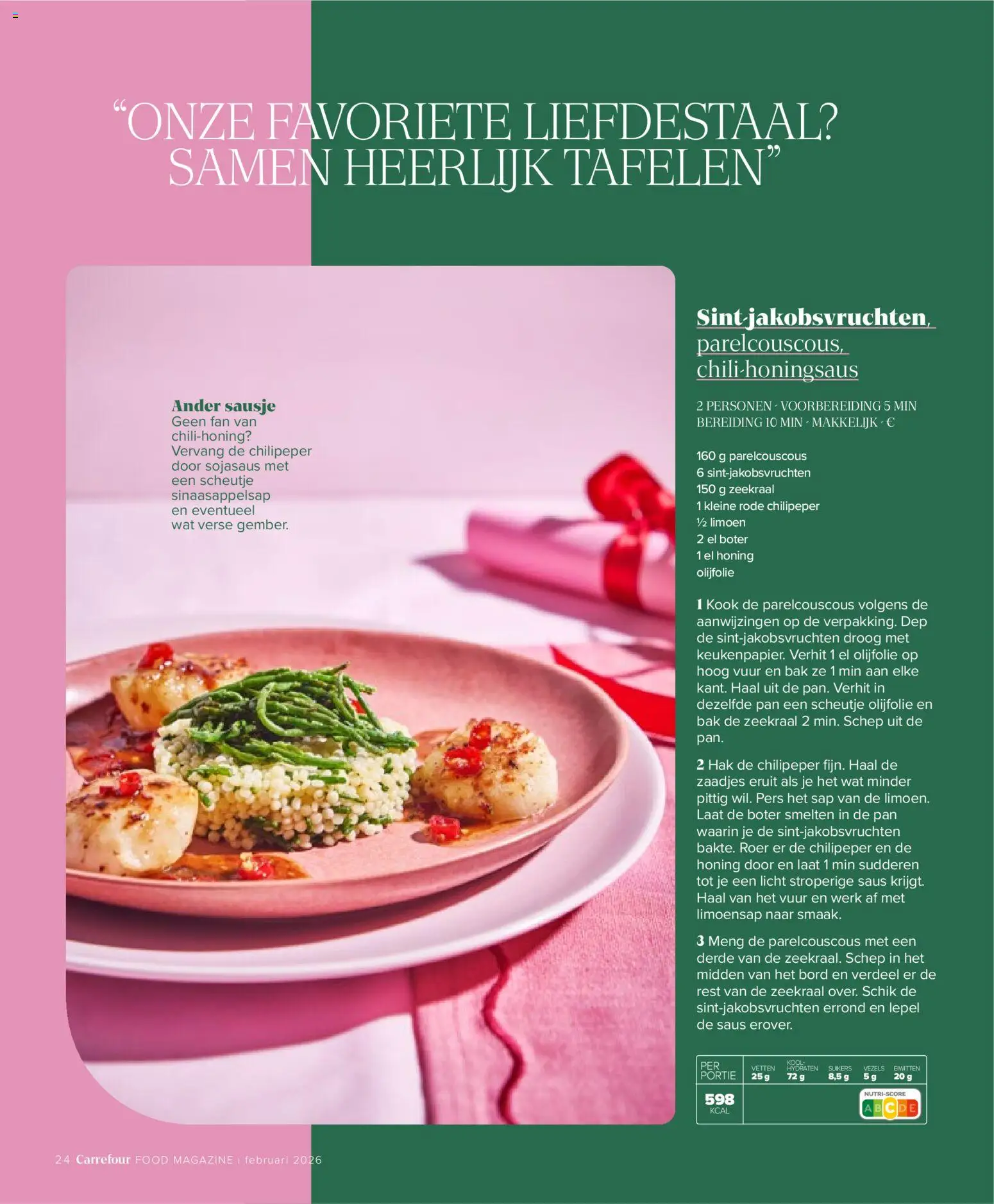 {H1} | Pagina: 24 | Producten: Saus, Limoen, Schep, Pan