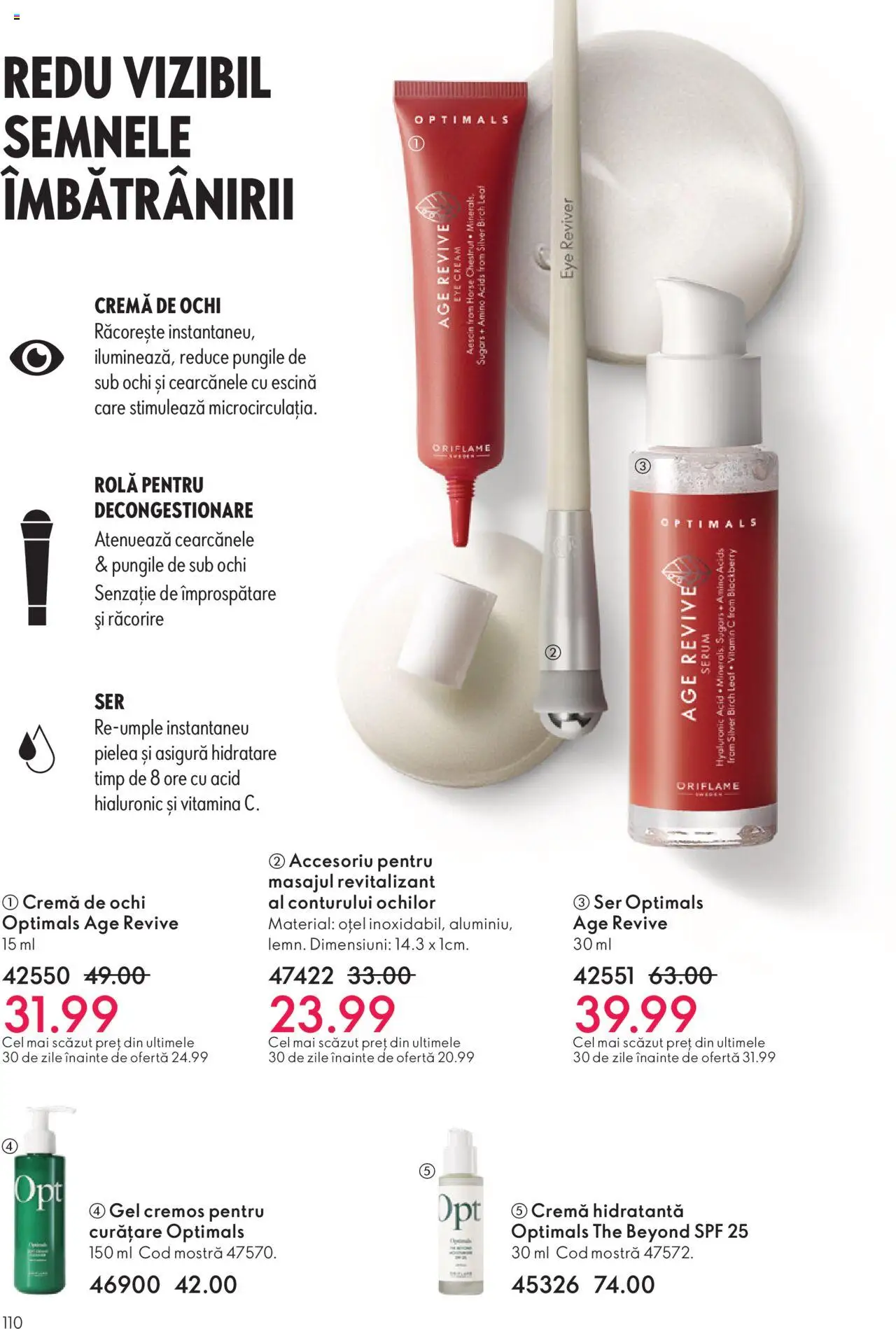 Noul catalog Oriflame – valabil de la 12.11.2025 | Pagină: 110 | Produse: Serum, Arapsaçı, Cremă
