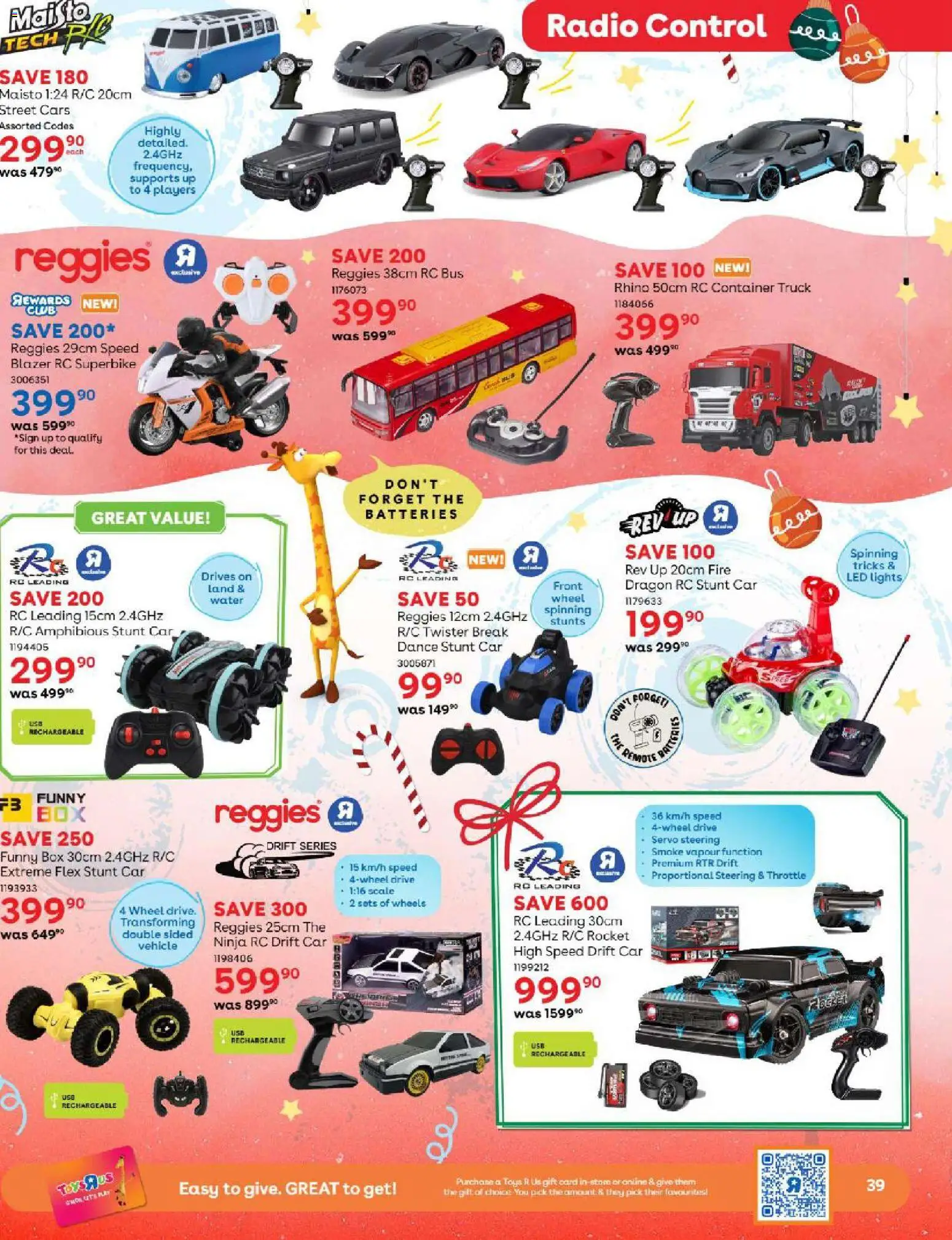 New Toys R Us catalogue – valid from 23.10.2025 | Page: 39 | Products: Blazer, Scale, Toys, Water