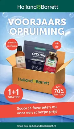 Holland & Barrett folder - Voorbeeld van een folder van Holland & Barrett, geldig van 03.04.2026