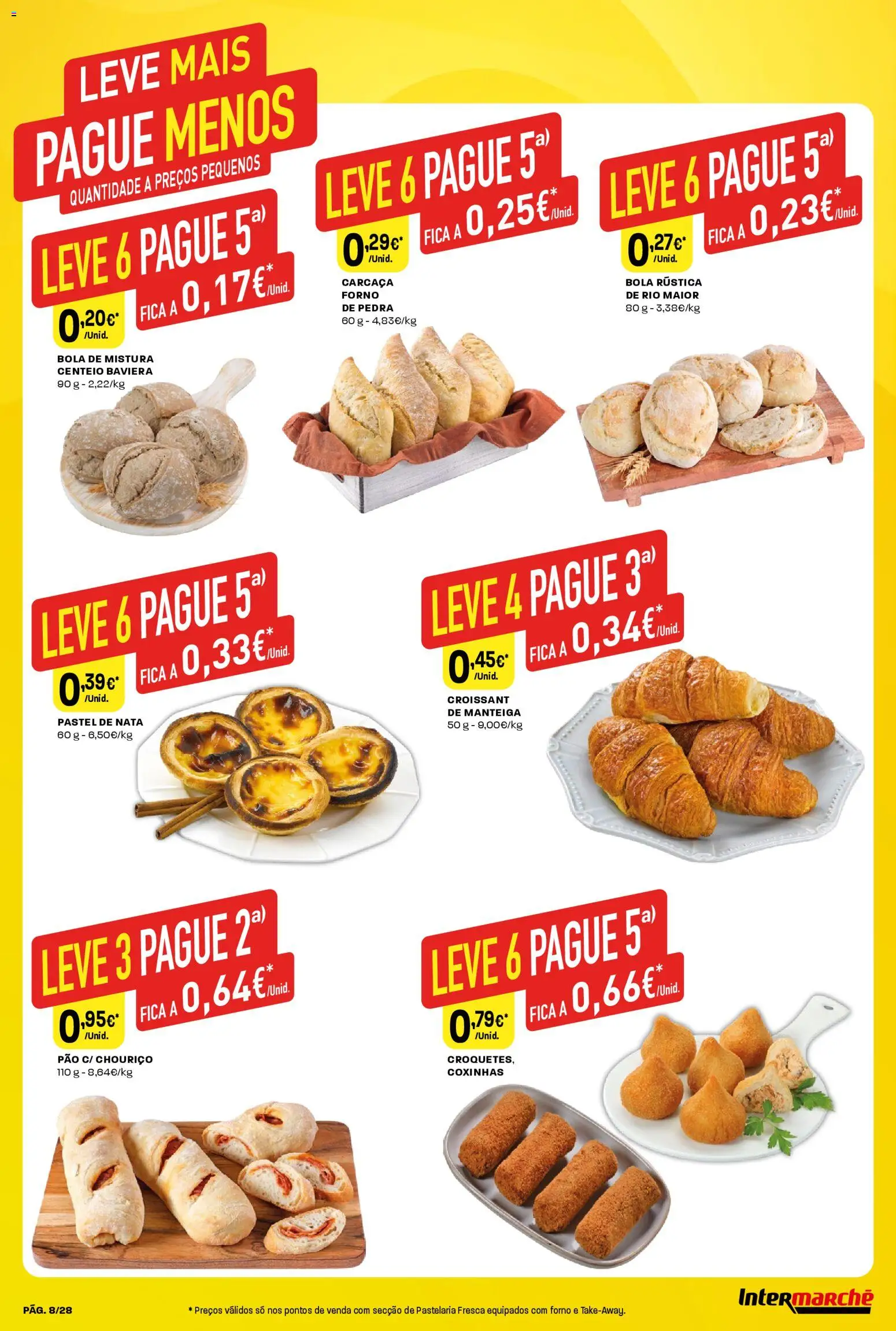 Intermarché Folheto Contact │ válido de 13.11.2025 | Página: 8 | Produtos: Forno, Centeio, Manteiga, Chouriço