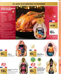 Carrefour - Prévisualisation de Carrefour catalogue Festif valide à partir de 18.12.2025 | Page: 33 | Produits: Cuillères, Sel, Beurre, Jus