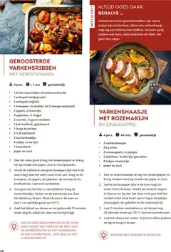 Alvo - Artisjok Herfst - Voorbeeld van een folder van Alvo, geldig van 01.10.2025 | Pagina: 46 | Producten: Varkensvlees, De oven, Knoflook, Boter