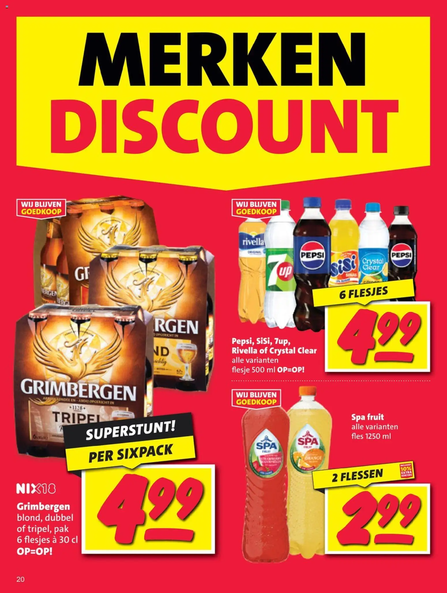 {H1} | Pagina: 20 | Producten: Fles, Pepsi, Fruit