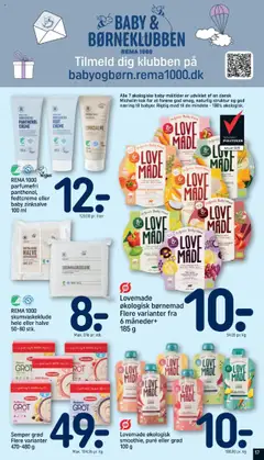 Rema 1000 Tilbudsavis gyldig fra 16.08.2025 | Side: 17 | Produkter: Creme, Pasta