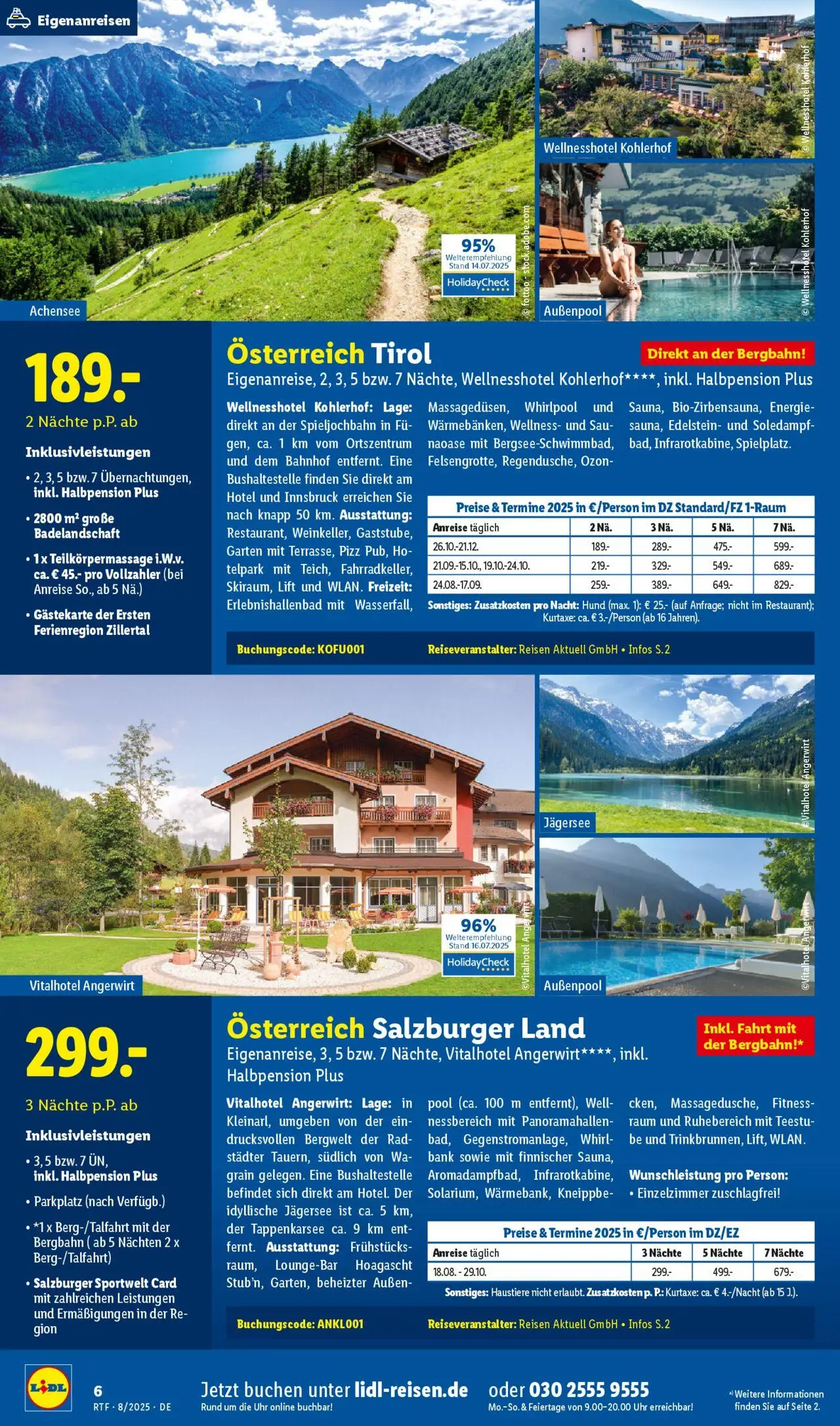 Lidl Reisen - Themenprospekt - gültig ab dem 13.08.2025 | Seite: 6 | Produkte: Uhr