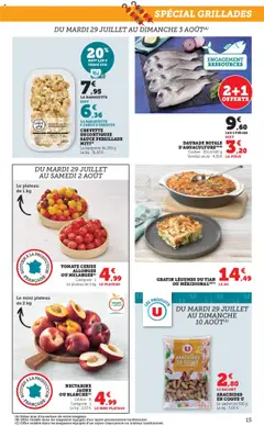  | Page: 15 | Produits: Nectarine, Crevette, Daurade, Poissonnerie
