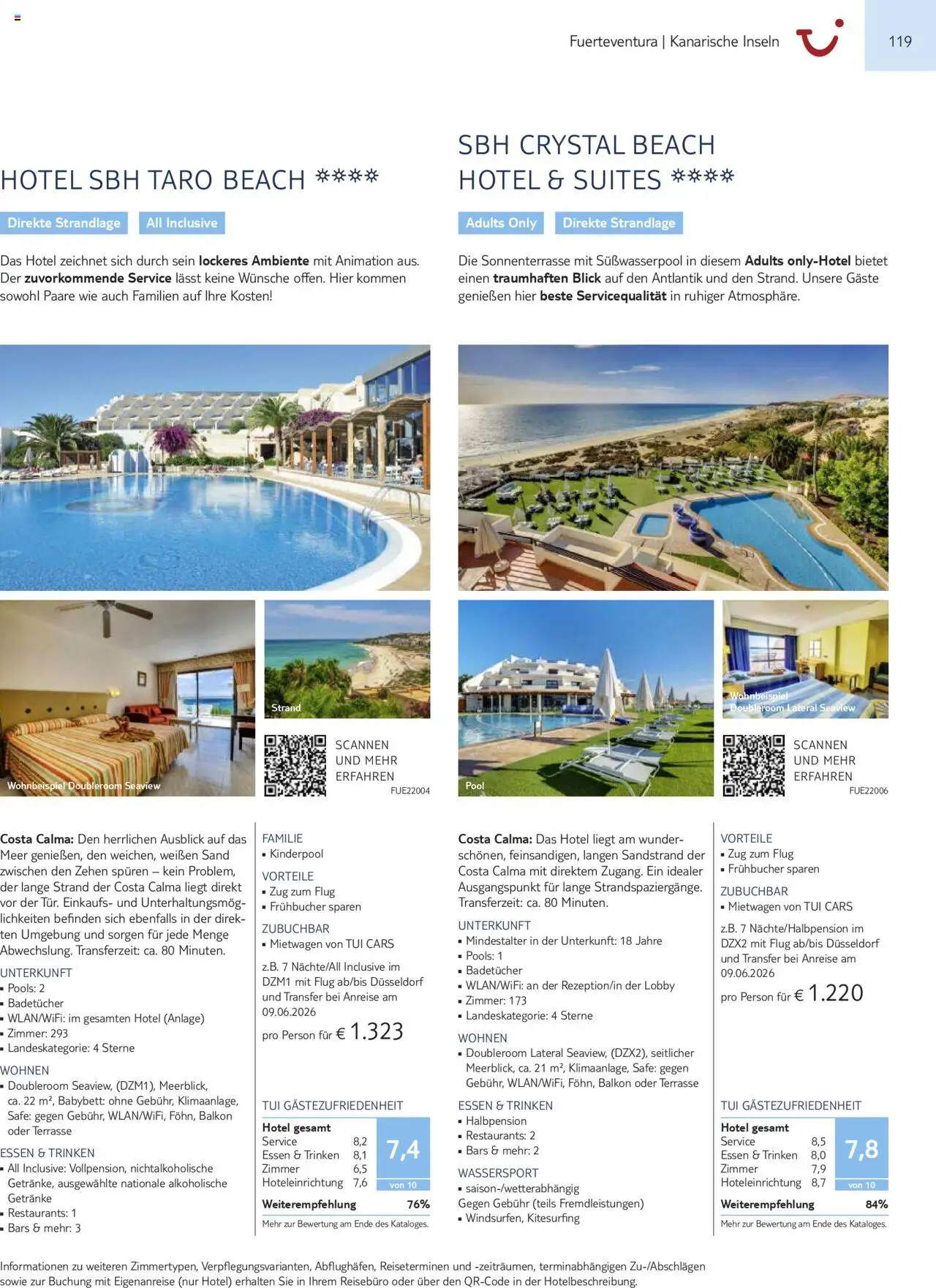 TUI Prospekt Kanaren, Kapverden & Senegal 2025/26	  – gültig ab 01.11.2025 | Seite: 119 | Produkte: Babybett